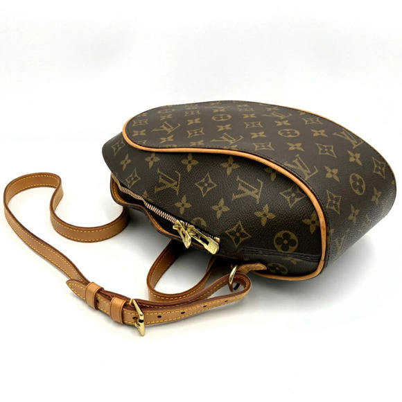 LOUIS VUITTON Authentic Brown Monogram Canvas Ellipse Backpack